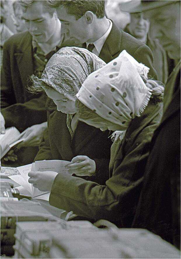 Москва и москвичи на фотографиях Виталия Гуменюка.  1956-1959 г