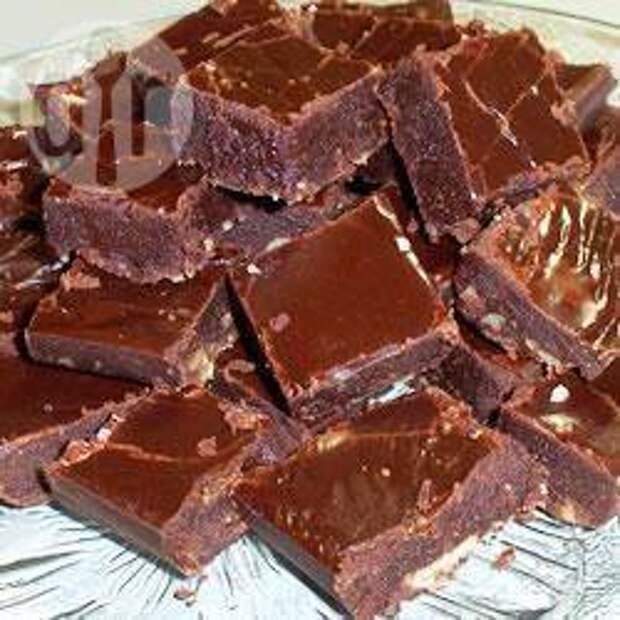 Фото рецепта: Шоколадный щербет (фадж)