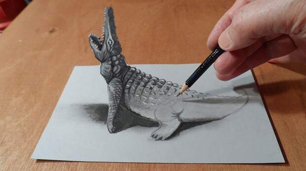 Впечатляющие карандашные 3D-рисунки от художников со всего мира