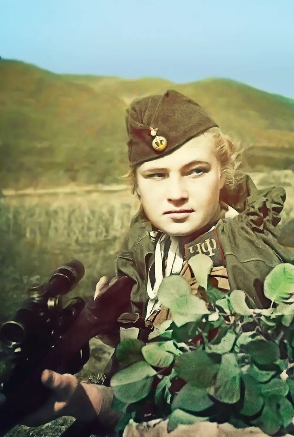 Елизавета Миронова снайпер