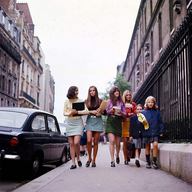 Какой была эпоха мини-юбок в Париже в середине 1960-х