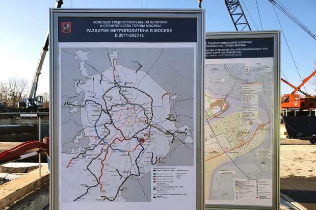 Проект разработан так, чтобы свести к минимуму влияние метро на территорию «Коломенского»/ stroi.mos.ru