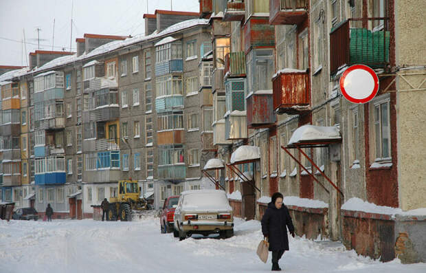Типичный жилой квартал города. Так он выглядел лет 10-15 назад. /Фото: Антон Оболенский