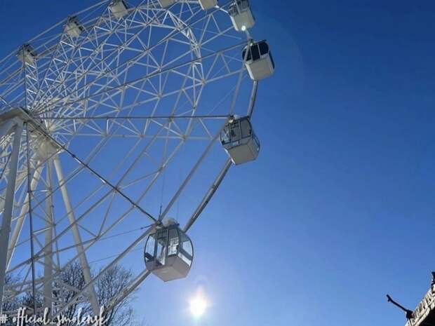 График работы колеса обозрения в Смоленске