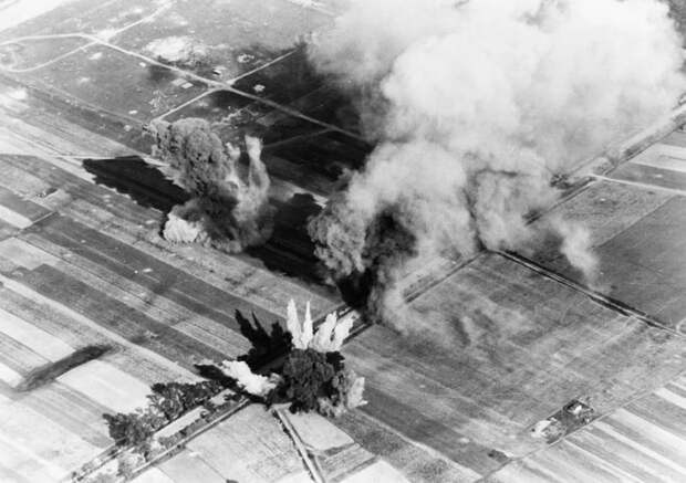 Как американские лётчики в 1944 году атаковали советские войска: воздушный бой над Нишем (15 фото)