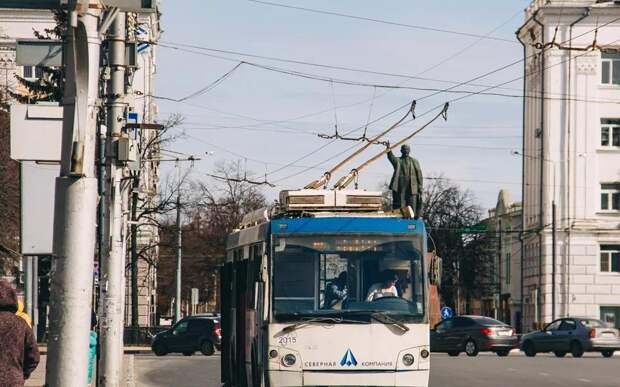 В Рязани произошёл второй за день обрыв кантатной сети троллейбусов