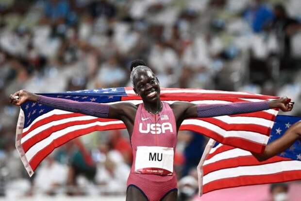 USA Athing Mu Gold Medal Tokyo 2020 Olympics 800 meter