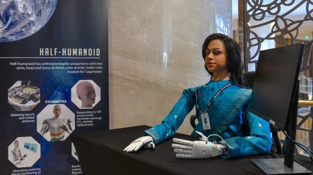 Индия запустит автономного робота-гуманоида в космос уже в декабре