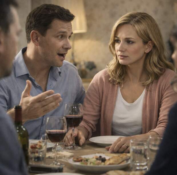 Восемь лет он говорил за неё, не позволяя вставить ни слова, — пока она не прервала его при гостях.