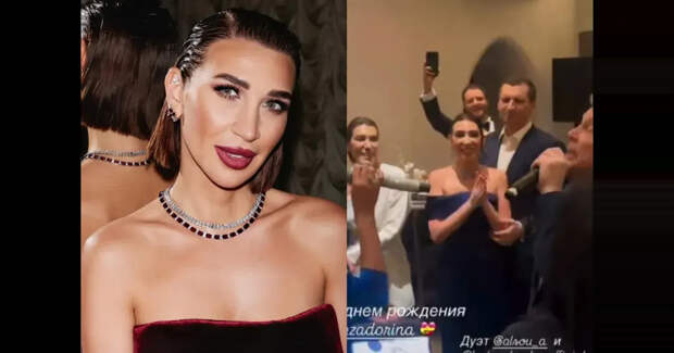 С мужем, "экс-зятем Путина", Алсу и Ксенией Собчак: дизайнер Анастасия Задорина отметила 37-летие