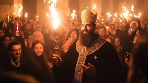 Ян Осин: Благодатный огонь - видимое чудо присутствия Божия в наше время
