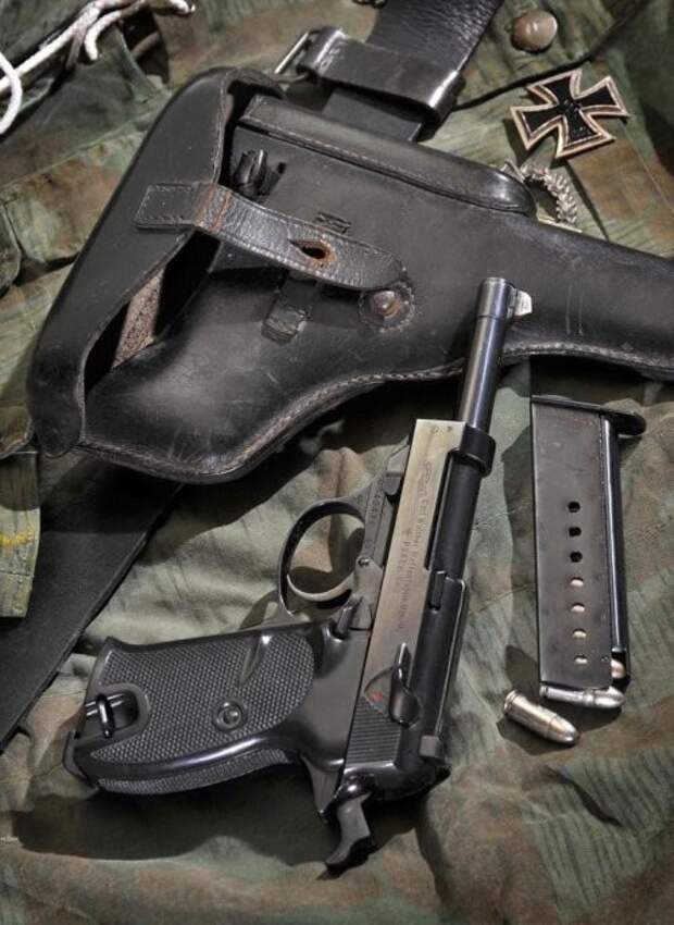 Пистолет Walther P38-17 фото- Пистолет Walther P38-17 фото-