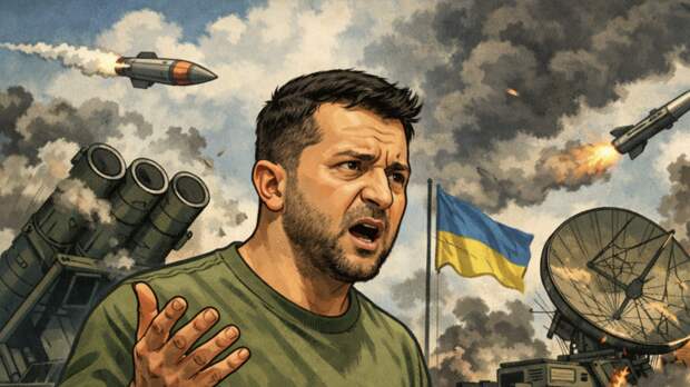 Зеленский раскритиковал работу систем ПВО на Украине