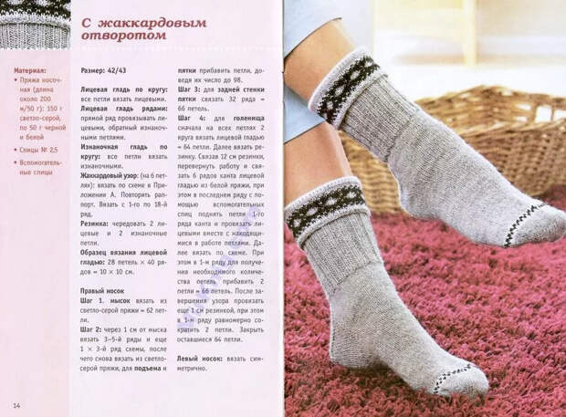 Как легко и быстро связать носки спицами своими руками