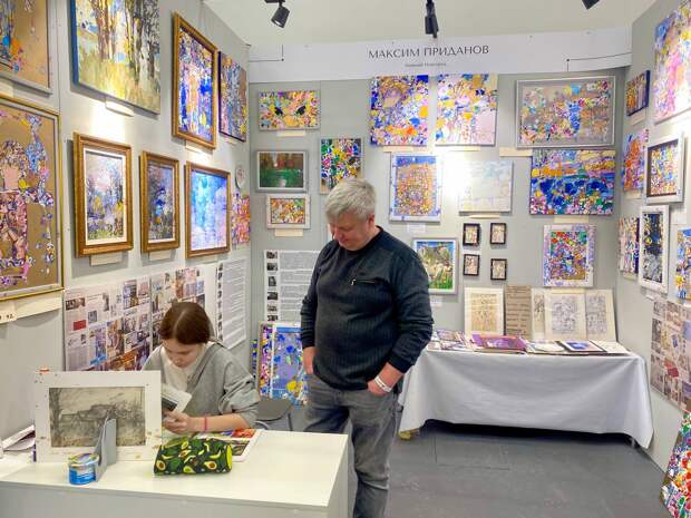 Победители конкурса «Нижний в красках» посетили мастер-класс на выставке