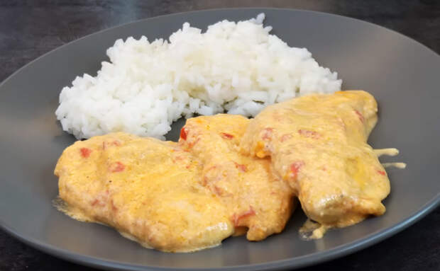 Лучший ужин для экономии времени. Рис с курицей в сливочном соусе: за 30 минут ресторанное блюдо