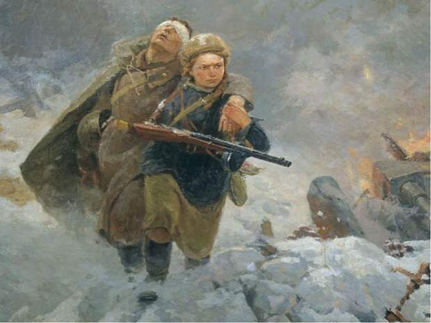 Худ. М. И. Самсонов. «Сестрица»