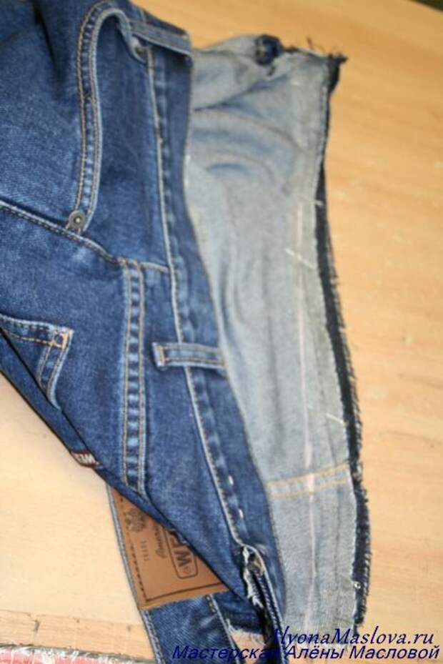 Как ушить джинсы