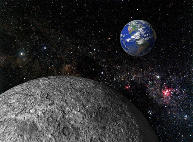 У Земли всего один естественный Спутник - Луна. Луна пятый по размеру спутник в солнечной системе.