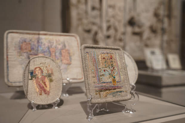 Экспозиция выставки «Немолчный напев»