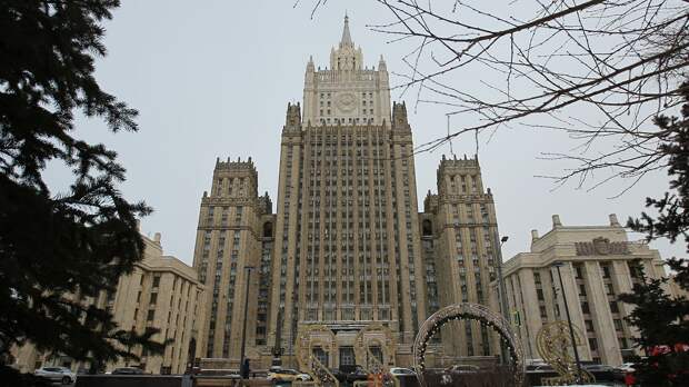 Здание Министерства иностранных дел РФ - РИА Новости, 1920, 28.01.2022