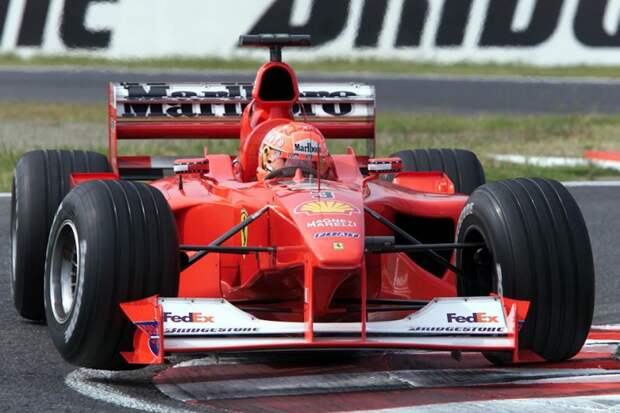 Ferrari F1-2000 Михаэль Шумахер, формула 1, шумахер