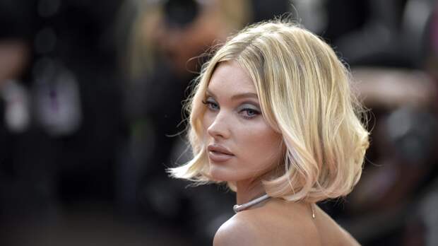 Беременная топ-модель в откровенном нижнем белье снялась для Victoria's Secret