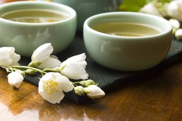 польза зеленого чая с жасмином