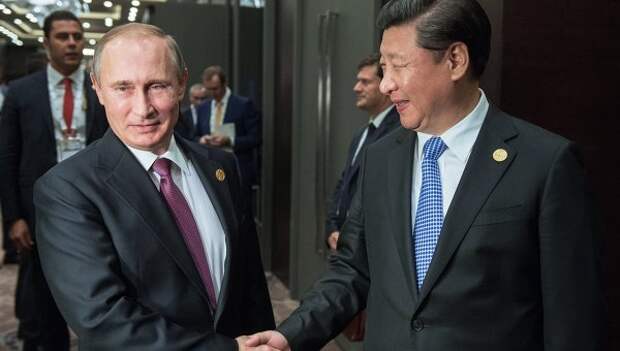 Президент России Владимир Путин и председатель Китайской Народной Республики (КНР) Си Цзиньпин. Архивное фото Президент России Владимир Путин и председатель Китайской Народной Республики (КНР) Си Цзиньпин. Архивное фото