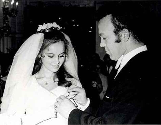 22. Нинель Дризина и Иосиф Кобзон (певец), 1971 год СССР, свадьбы