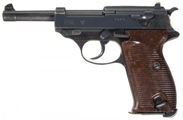 Пистолет Walther P38-17 фото- Пистолет Walther P38-17 фото-