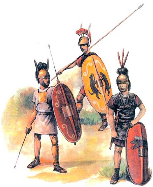 Римские воины. <br>