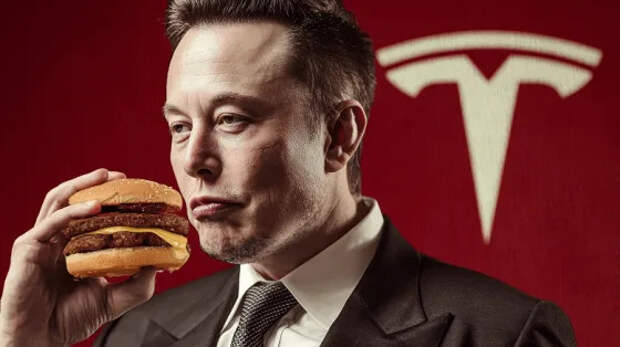 Теперь ещё и конкурент McDonald’s: первая закусочная Tesla продаёт гораздо больше бургеров, чем среднестатистический «Макдональдс»