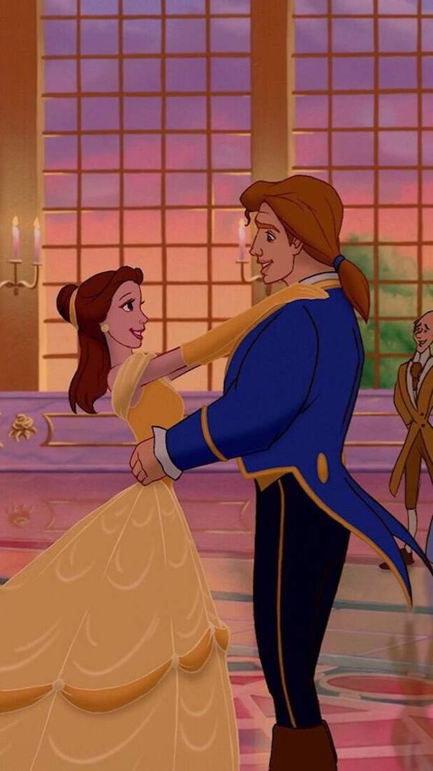 Монику Геллер и Чендлера Бинга сравнили с героями мультфильмов Disney