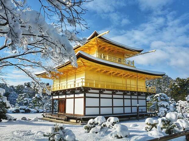 5. Золотой храм Киото.