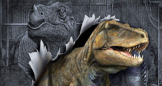 dinosaur drawing