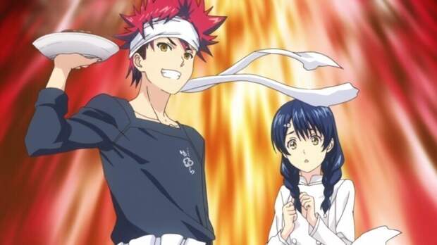 Shokugeki no Souma («Повар-боец Сома», 2015-2018)