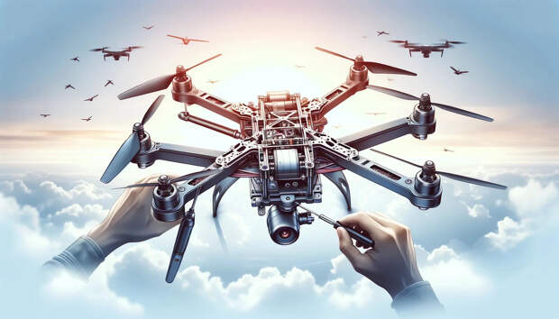 Известия: Скат 350М оснастили камерами для защиты от FPV-дронов