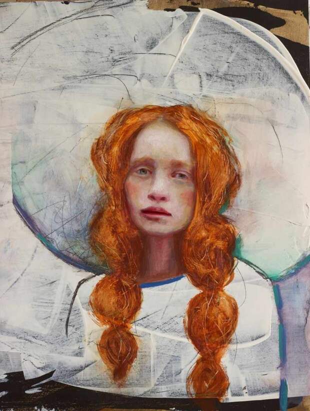 "Goldilocks". oil on panel, 30x21 cm, 2021 Goldilocks. oil on panel, 30x21 cm, 2021