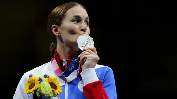 Саблистка Великая заявила, что чувствует себя счастливой, несмотря на поражение в финале ОИ