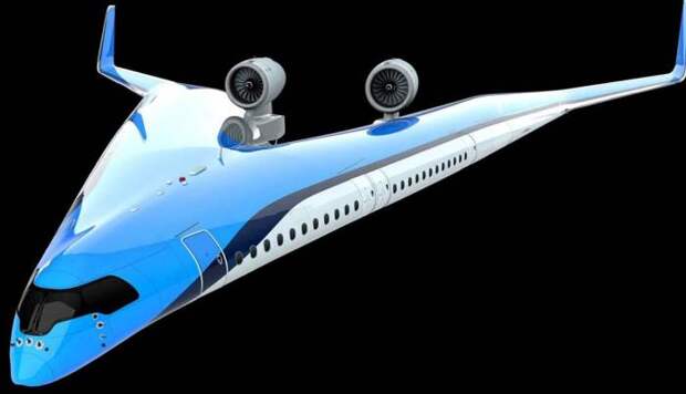 Новейший самолет «Flying-V», который может перевернуть авиастроение с ног на голову