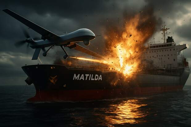 Минобороны России сообщило, что танкер «Матильда» атаковали в 100 км от Анапы