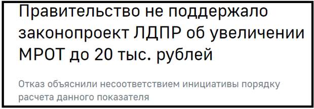 Правительство отказать. МРОТ 30 тыс ЛДПР картинка.