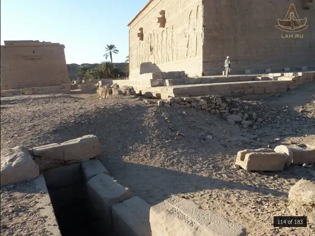 Интересные объекты в окрестностях дендерского храма