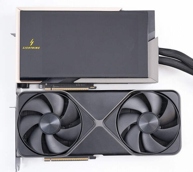 MSI GeForce RTX 5090 Lightning Z: потребление до 1000 Вт и явное превосходство над аналогами