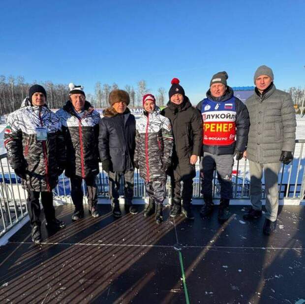 Минниханов пообщался с главным тренером сборной РФ на этапе Кубка России по лыжным гонкам