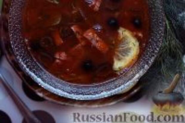 Фото к рецепту: Домашняя солянка