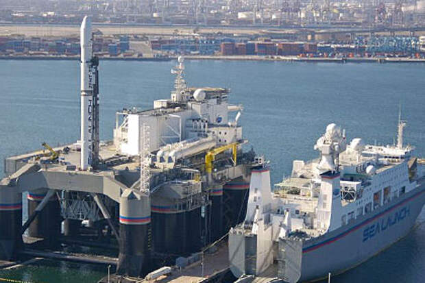 Ракета-носитель «Зенит-3SL» на плавучей платформе Odyssey