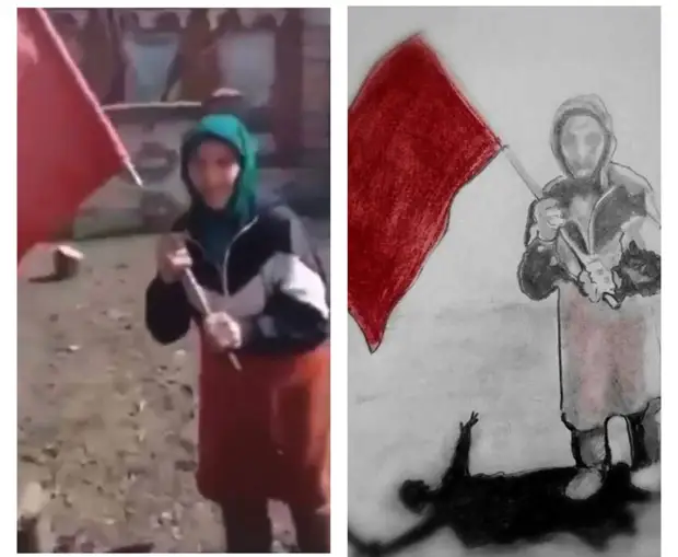 И  новый  символ  той  Победы,  что  будет  в  праведной  войне...