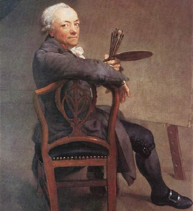 Автопортрет. Художник: Anton Graff. Автопортрет. Художник: Anton Graff.